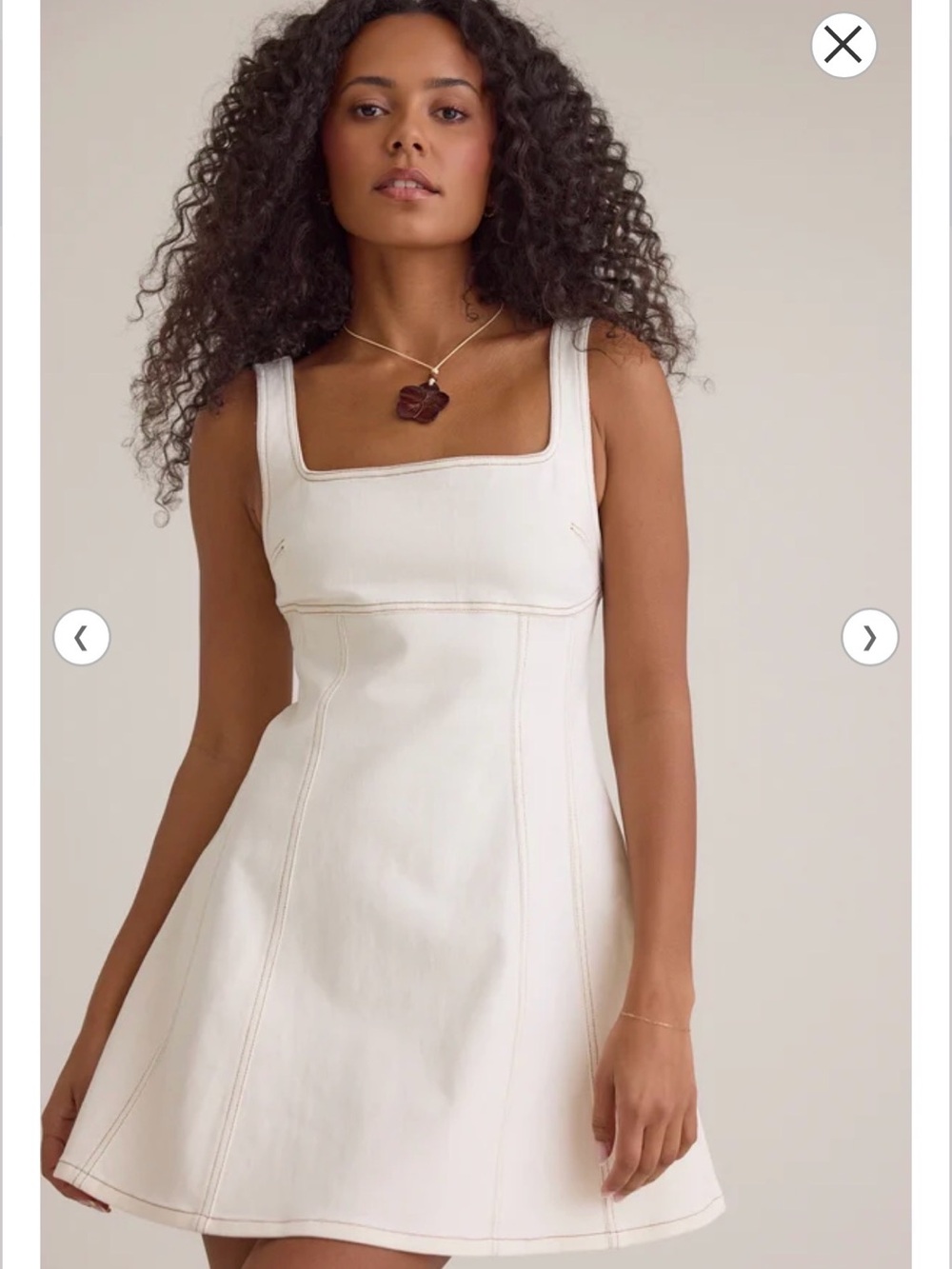 Altar'd State Kalie Denim Mini Dress